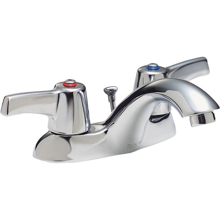 Delta 21T133 Commercial Two Handle Bathroom Faucet - Chrome | Plumbers Center