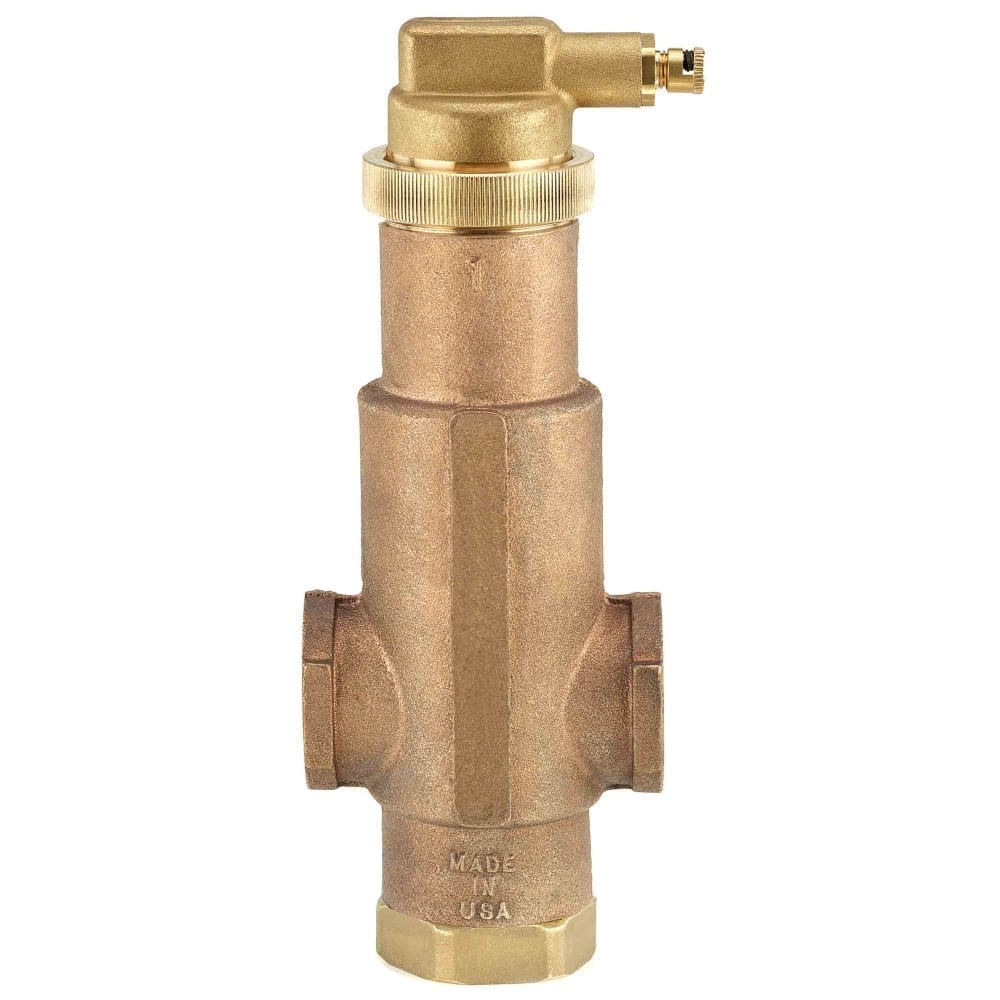 Honeywell Resideo PV125/U 11/4" Brass Air Elimination SuperVent with Threaded Ends (NPT) | Plumbers Center