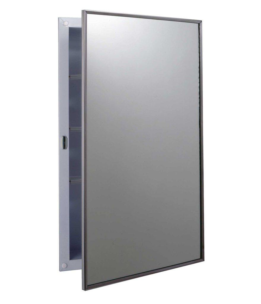 Bobrick B-397 Recessed Medicine Cabinet with 3 shelves | Plumbers Center