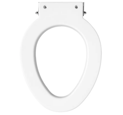 Bemis 4LE 000 Medic-Aid Elongated 4-in Lift Spacer Plastic Toilet Seat in White with STA-TITE Commercial Fastening System Never Loosens | Plumbers Center