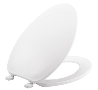 Bemis 170TK 000 Elongated Closed Front Plastic Toilet Seat in White | Plumbers Center