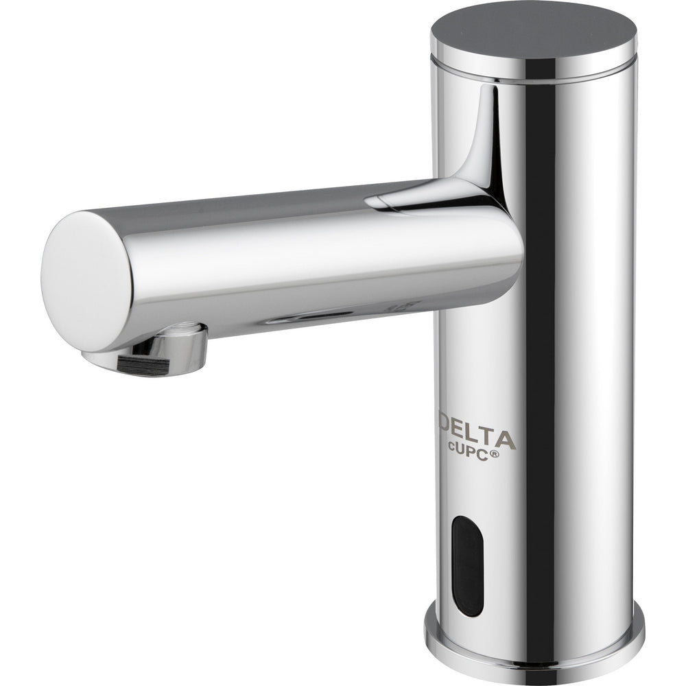 Delta DEMD-301LF Deck Mounted Battery Operated Commercial Bathroom Sensor Faucet ( (Infrared) in Chrome finish | Plumbers Center