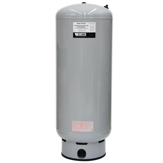 Watts 0066611 - ETSX-60 Free Standing 33 Gallons Non-Potable Water Expansion Tank with 1" FNPT Connection (Threaded) 