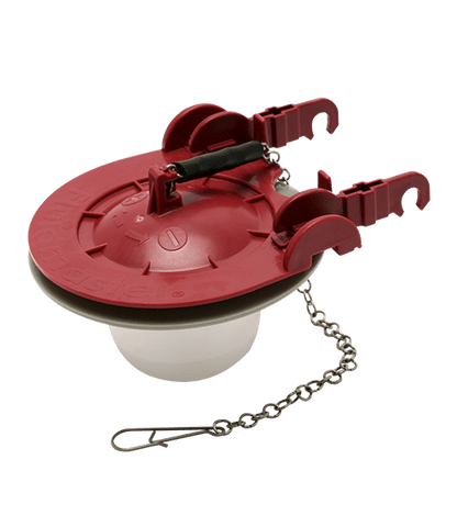 Fluidmaster 5403C 3" Adjustable Water-Saving Universal Toilet Flapper with Chain, Silicone Seal | Plumbers Center