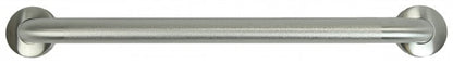 Frost 1001-NP18” - 1-1/2" Diameter x 18" Long Straight Grab Bar, Stainless steel, Peened Finish, ADA Compliant 