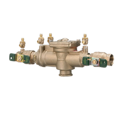 Watts 0391004 - LF009M2-QT-1 - 1" RP Reduced Pressure Zone Backflow Preventer Assembly, Quarter Turn Shutoff Valves, Tee Handles - Lead Free