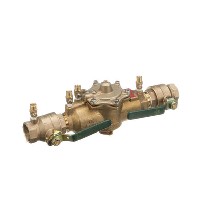 Watts 0391006 - LF009M2-QT-112 - 1-1/2" RP Reduced Pressure Zone Backflow Preventer Assembly, Quarter Turn Shutoff Valves, Lever Handles - Lead Free