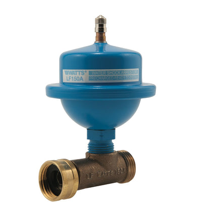 Watts 0121231 - LF150A-HA - 3/4" Lead Free Water Hammer Arrestor with Hose Threaded Adapter