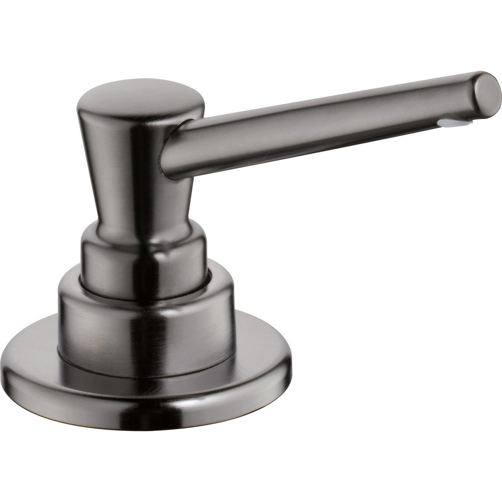 Delta RP1001KS Signature 1-Hole Deck Mounted Soap/Lotion Dispenser in Black Stainless | Plumbers Center