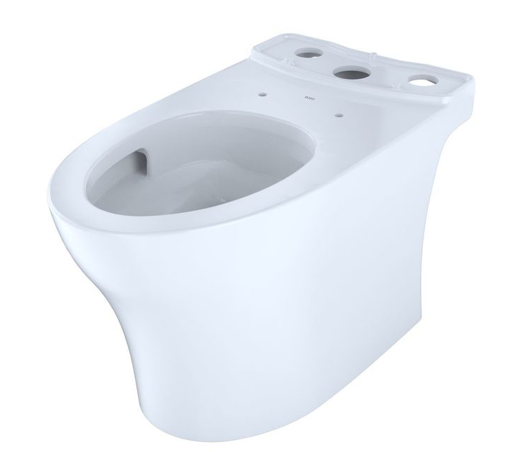 Toto CT446CUG#01 AQUIA IV Elongated Toilet Bowl with CEFIONTECT in Cotton White 