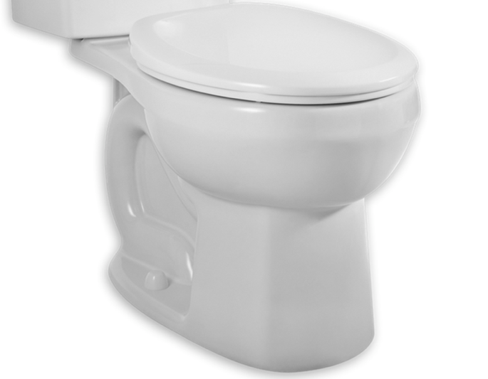 American Standard 3708216.020 H2OPTION Siphonic Dual Flush Round Front Toilet Bowl in White | Plumbers Center