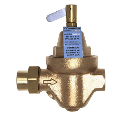 Apollo Valves 3560301  1/2" NPT Fast Fill Boiler Feed Water Pressure Regulator  | Plumbers Center