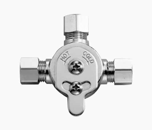 Sloan 3326009 MIX-60-A Below Deck Mechanical Water Mixing Valve for use with a Single Sloan Optima® Bathroom Faucets 