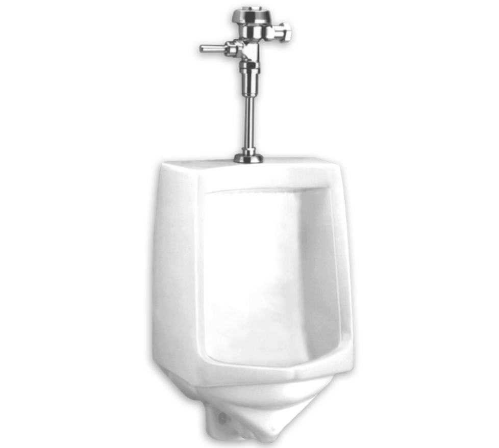 American Standard 6561017.020 Trimbrook Siphon Jet Low Water Consumption Urinal with Top Spud, 1.0 GPF, 3/4" Inlet, White | Plumbers Center