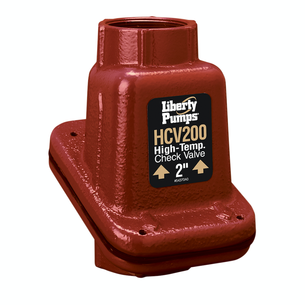 Liberty Pumps HCV200 - 2" FNPT HD High Temperature Cast Iron Check Valve, 200ºF | Plumbers Center