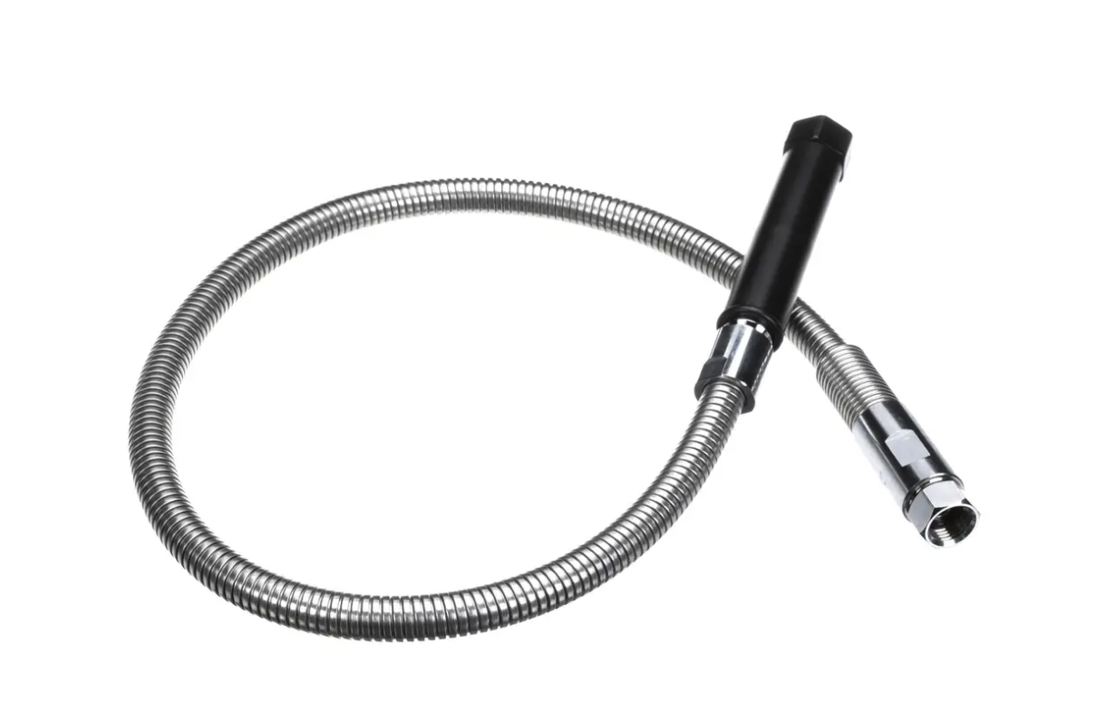 Encore KL50-Y004-44 - Reinforced 44" Commercial Stainless Steel Flexible Pre-Rinse Hose | Plumbers Center