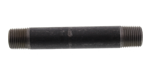 1/2" X 7-1/2" BLACK NIPPLE | Faucet Center