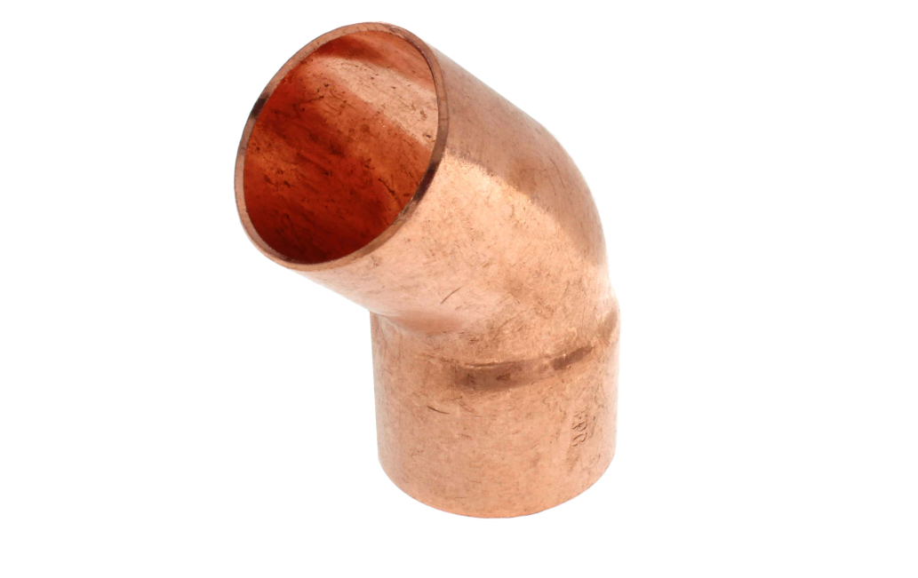 1-1/4" FTG X C 45 ELBOW - 1-1/4" FTG x Copper 45° Street Elbow, Wrot Pressure | Faucet Center