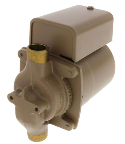 Taco 006-BC8Y-1IFC 006 Series Bronze Circulator Pump with IFC Flow Check, 1/2" Sweat End Connections, 230V