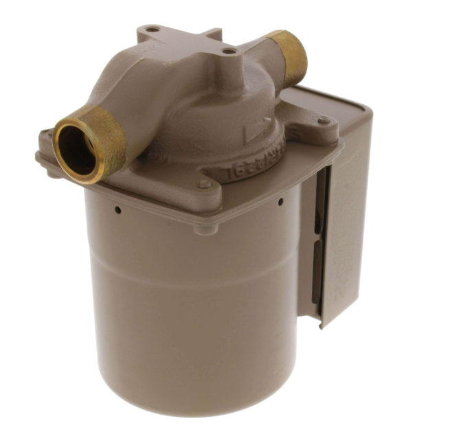 Taco 006-BC8Y-1IFC 006 Series Bronze Circulator Pump with IFC Flow Check, 1/2" Sweat End Connections, 230V 