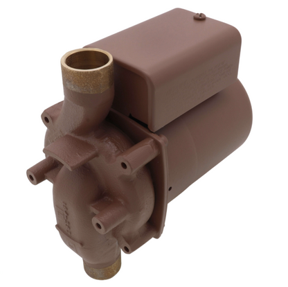 Taco 008-BC6-IFC 008 Series Bronze Circulator Pump with IFC Flow Check, 3/4" Sweat End Connection, 115V, 1/25 HP 