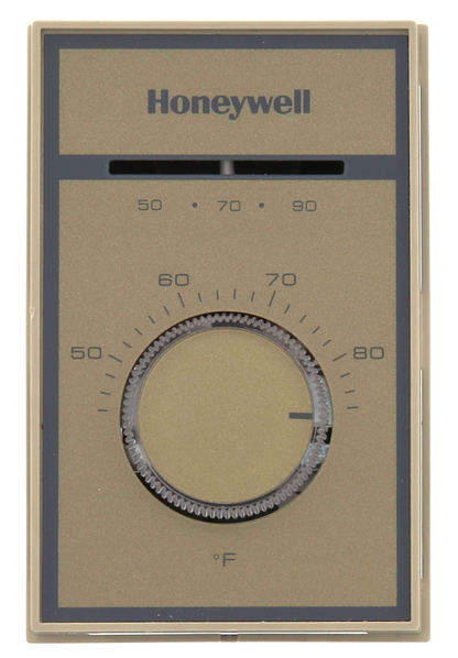 Honeywell T651A3018 Non-Programmable Medium Duty Line Voltage Thermostat, 44-86F