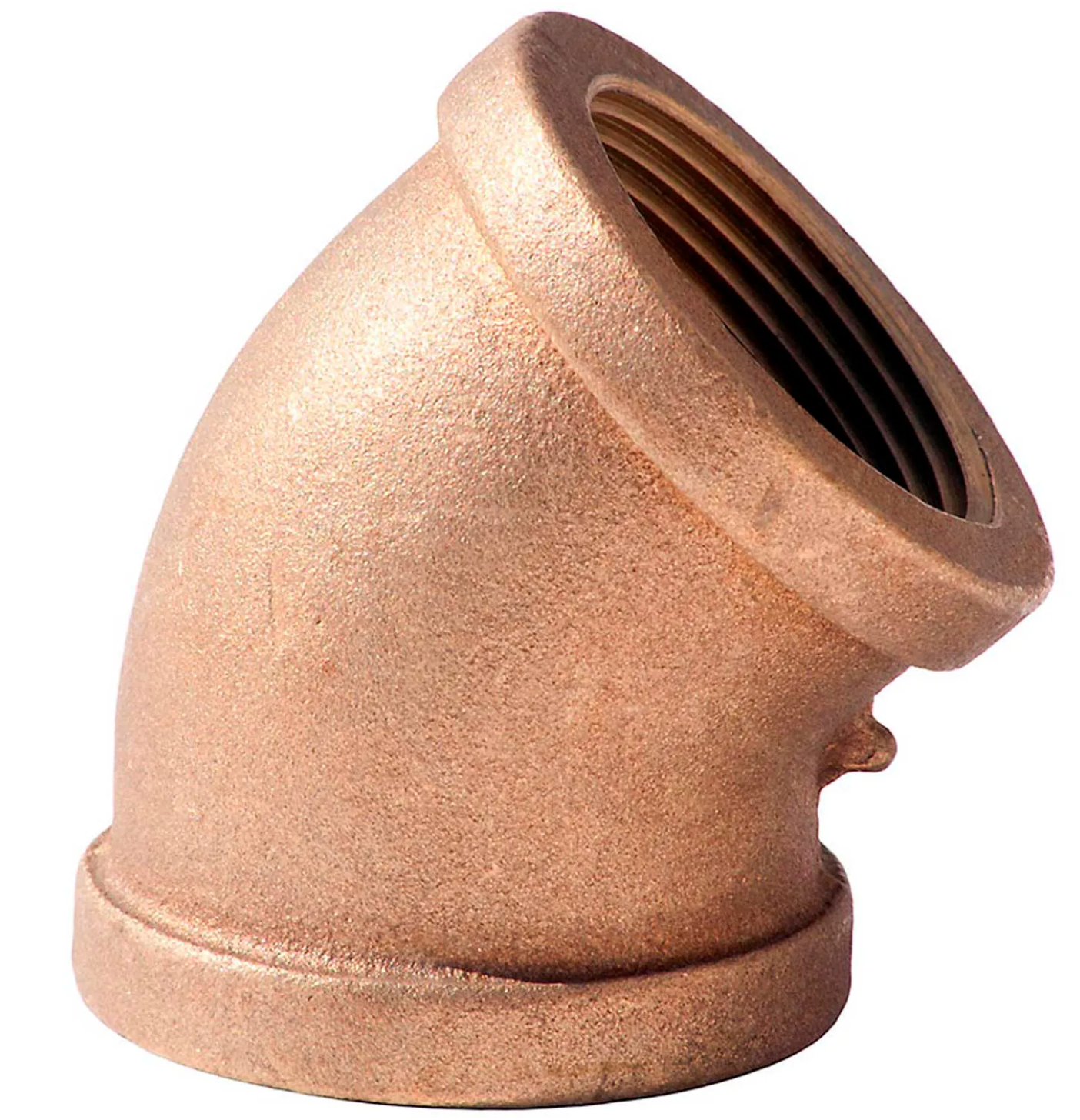 Aqua-Dynamic 4491-007 Lead Free 1-1/2" x 1-1/2" FNPT Brass 45° Elbow