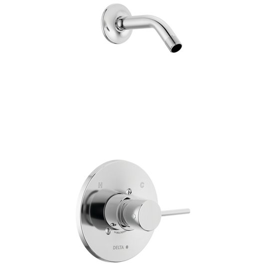 Delta T14259-LHD-PP Modern Cylindrical Monitor 14 Series Shower Trim (Less Shower Head) in Chrome | Plumbers Center