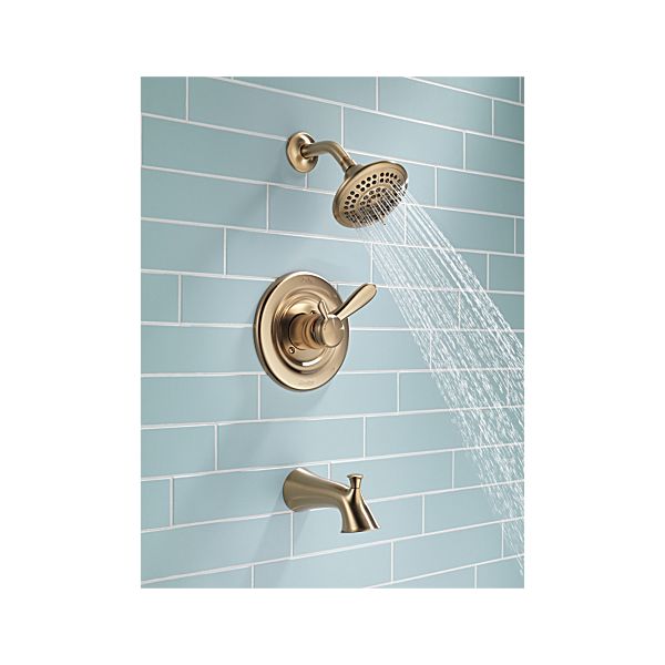 Delta T17438-CZ Lahara Monitor 17 Series Tub & Shower Trim - Champagne Bronze 