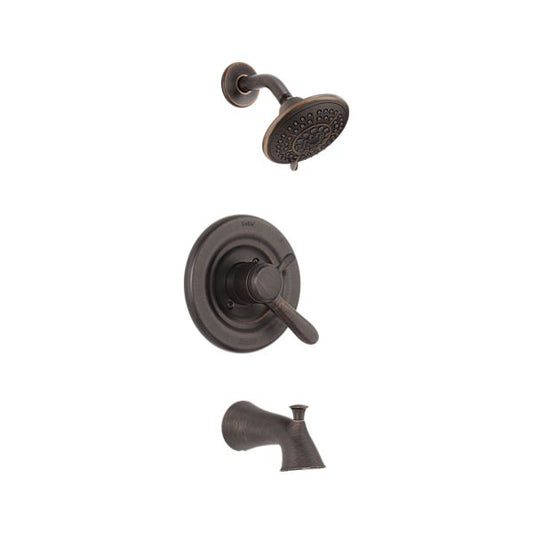 Delta T17438-RB Lahara Monitor 17 Series Tub & Shower Trim - Venetian Bronze | Plumbers Center