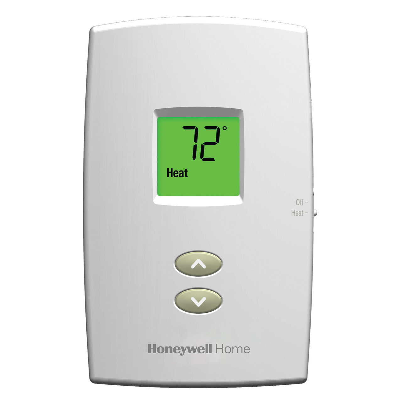 Honeywell TH1100DV1000/U Pro 1000 Vertical Non-Programmable Thermostat, Heat Only in White | Plumbers Center