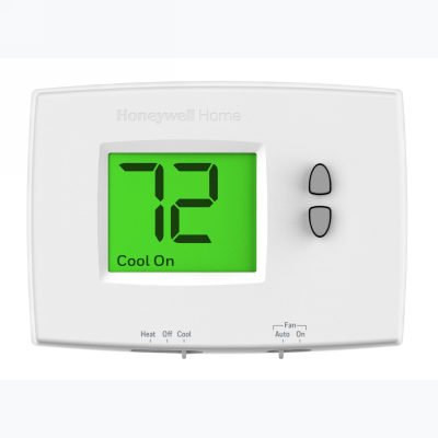 Honeywell Home TH1110E1000/U E1 Pro Non-Programmable Thermostat, 1 Heat/1 Cool, White |  Plumbers Center