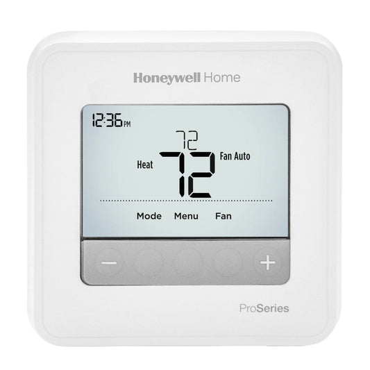 Honeywell Home TH4110U2005/U T4 Pro Programmable Thermostat with Stages up to 1 Heat/1 Cool Heat Pumps or 1 Heat/1 Cool Conventional Systems | Plumbers Center