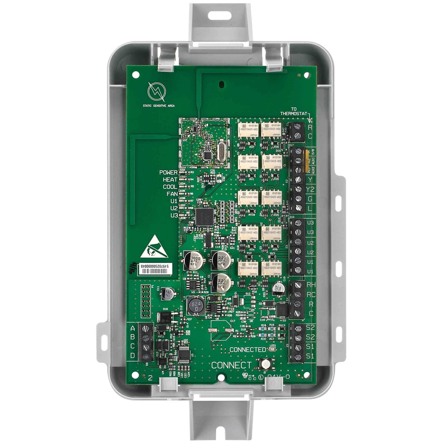 Resideo Honeywell Home THM5421R1021/U Prestige® 2-Wire IAQ Equipment Interface Module 