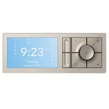 Moen TS3302TB U by Moen Smart Shower 2-Outlet Shower Controller, Wi-Fi Connected, App Driven Shower Controller, Terra Beige