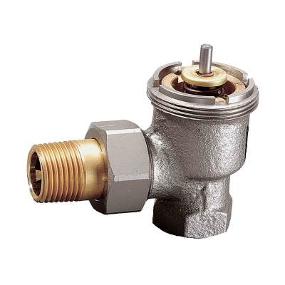 Honeywell V110E1012/U 3/4" Angle Pattern High Capacity Thermostatic Radiator Valve, Threaded | Plumbers Center