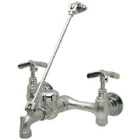 Zurn Z1996-SF Service Sink Faucet with Vacuum Breaker, Wall Brace, Pail Hook in Chrome