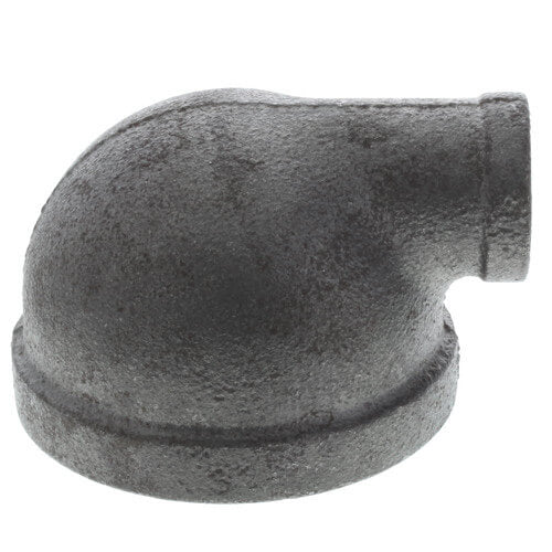 2" x 3/4" BLACK REDUCING 90 - Schedule 40 Black Iron 90 Degree Reducing Elbow, Class 150 | Faucet Center