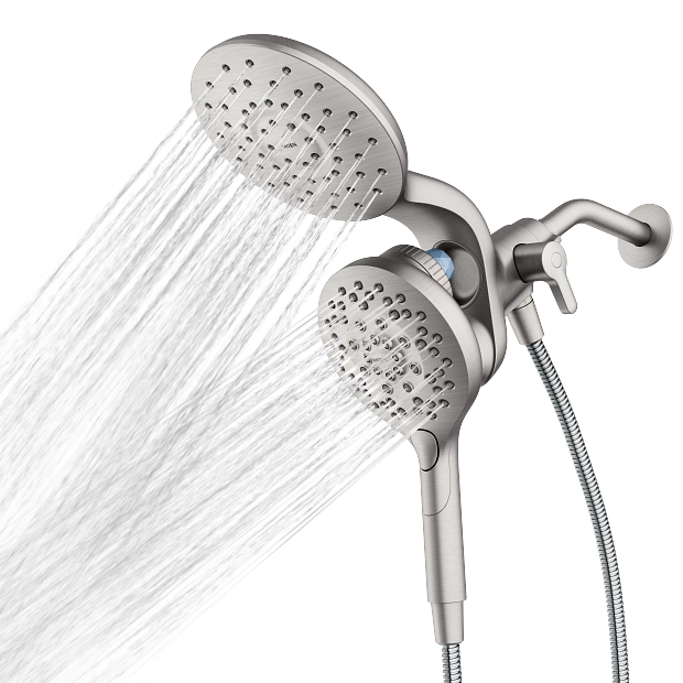 Moen IN208C2SRN Aromatherapy Magnetix Combination Handshower and Rainshower with INLY Shower Capsules - Spot Resist Brushed Nickel 