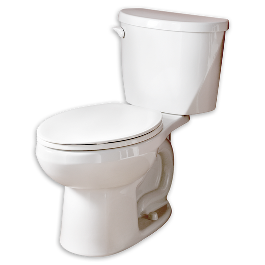 American Standard 2426012.020 Evolution 2 Two-Piece Toilet, 1.6 GPF/6.0 LPF, Standard Height Round Front Toilet, White (Less Seat)