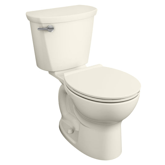 American Standard 215DA004.222 Cadet PRO Two-Piece Toilet, 1.6 GPF/6.0 LPF, Standard Height Round Front Toilet, Linen (Less Seat) | Plumbers Center