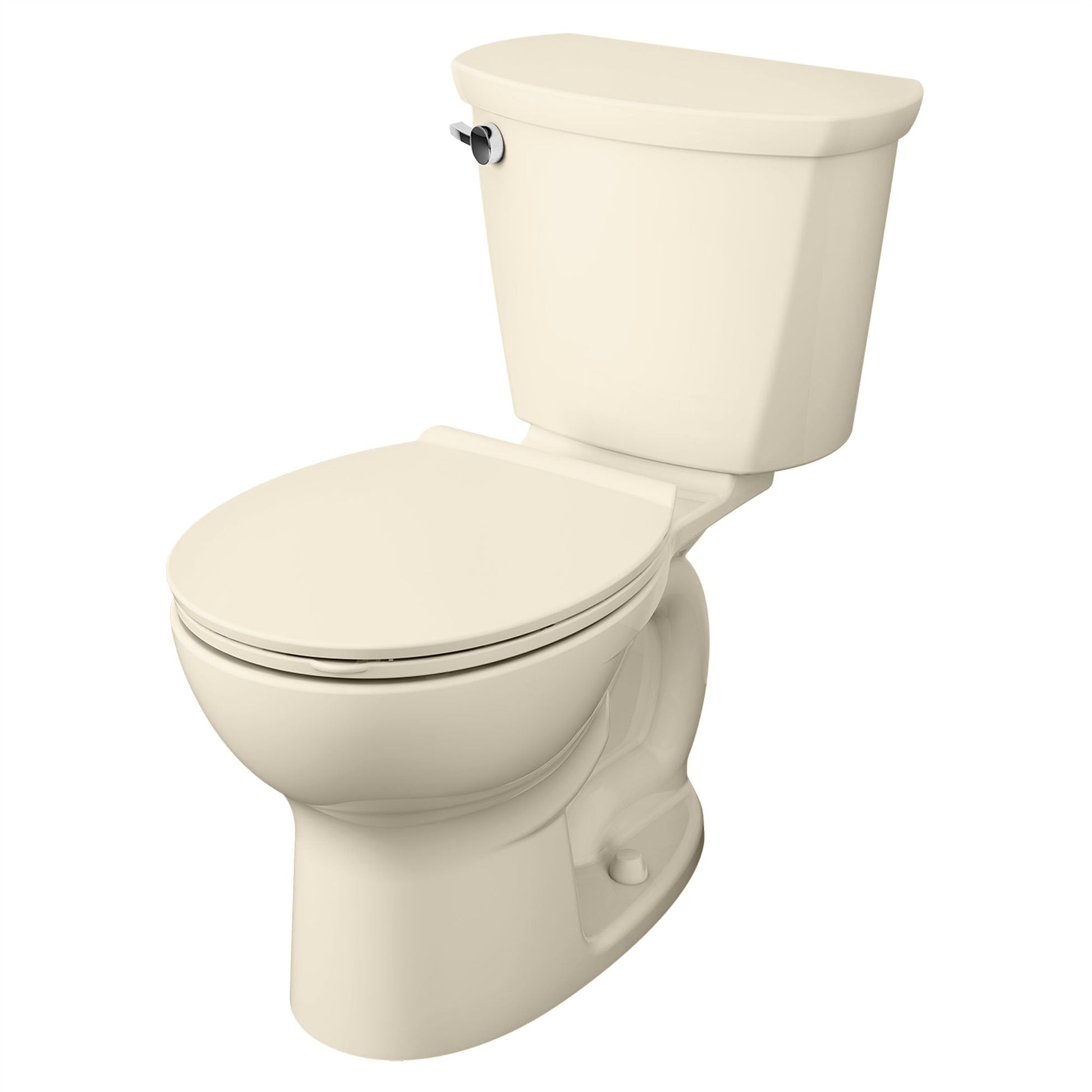 American Standard 215DA004.021 Cadet PRO Two-Piece Toilet, 1.6 GPF/6.0 LPF, Standard Height Round Front Toilet, Bone (Less Seat)