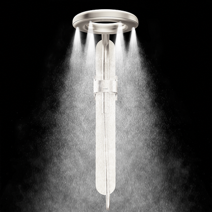 Moen N207R0SRN Nebia By Moen™ 1-Function 7.9" Diameter Spray Head Rainshower Shower Head with Sliding Arm in Spot Resist Brushed Nickel finish 