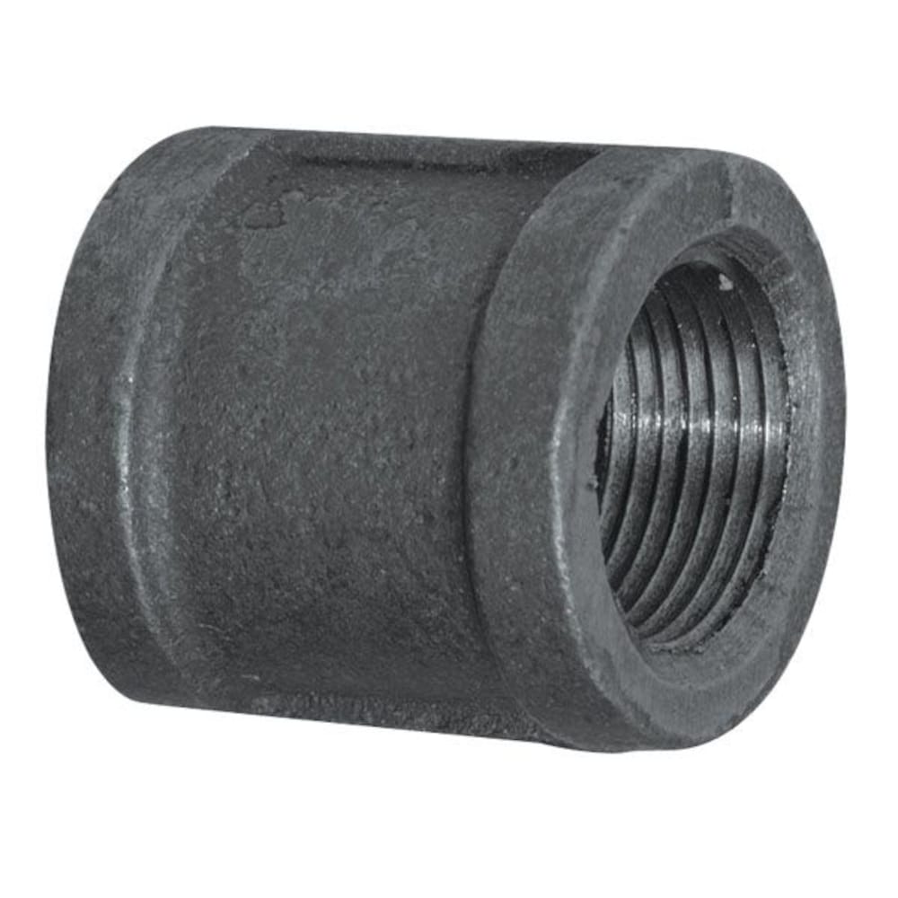 1" BLACK COUPLING - 1" Black Iron Schedule 40 Coupling 