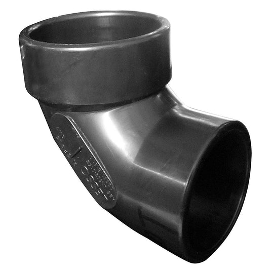 Ipex ABS 90 Street Elbow Hub X Spigot | Plumbers Center