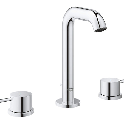 Grohe 2029700A Essence 8" Widespread 2-Handle Bathroom Faucet,1.2 GPM, StarLight Chrome | Plumbers Center