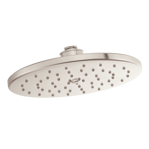 Moen S112NL Waterhill™ One-Function 10" Spray Head Rainshower Showerhead - Polished Nickel 