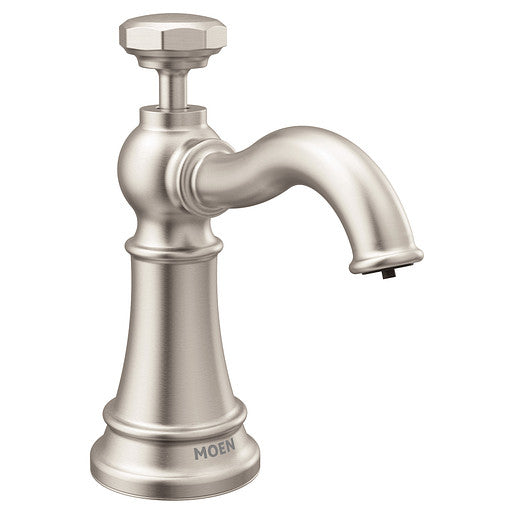 Moen S3955SRS Paterson 1-Hole Traditional Soap/Lotion Dispenser in Spot Resist Stainless 