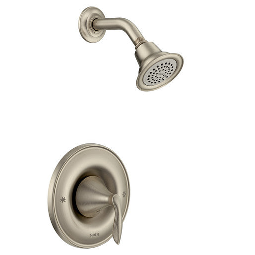 Moen T2132BN Eva Single-Handle Posi-Temp Shower Trim Only, Brushed Nickel 