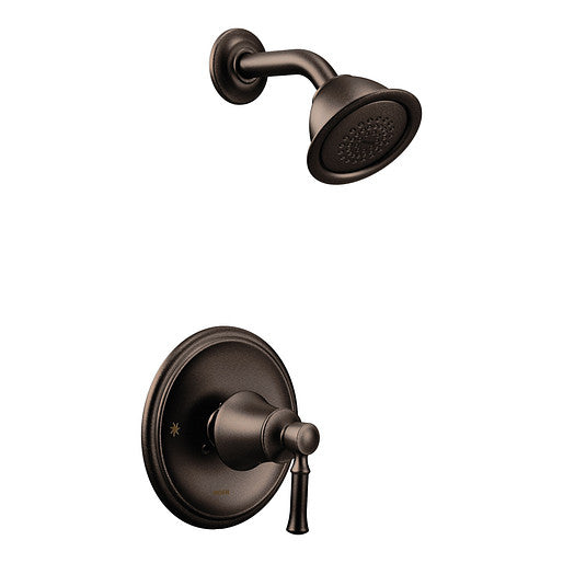 Moen T2182ORB Dartmoor Single-Handle Posi-Temp Shower Trim Only - Oil Rubbed Bronze 